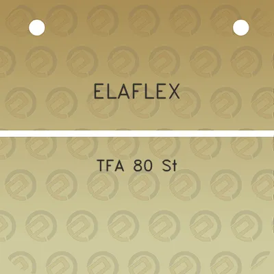 elaflex-tfa-80-st