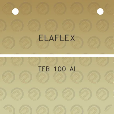 elaflex-tfb-100-al