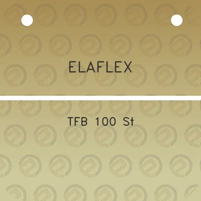 elaflex-tfb-100-st