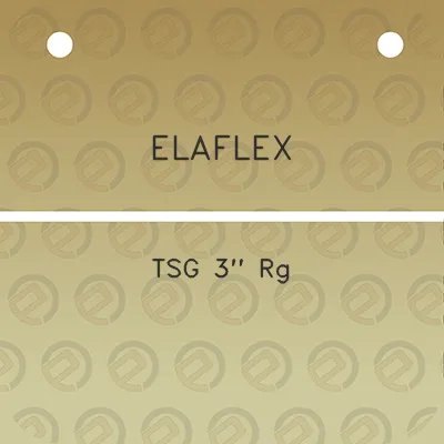 elaflex-tsg-3-rg