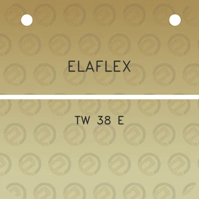 elaflex-tw-38-e