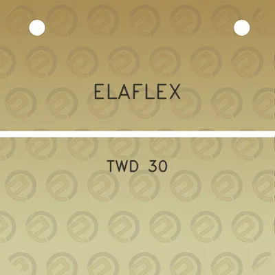 elaflex-twd-30