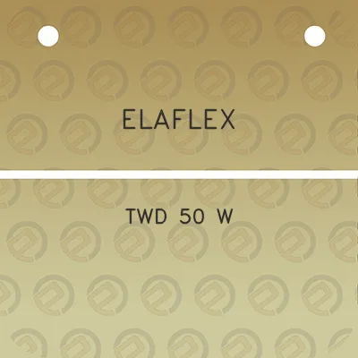 elaflex-twd-50-w