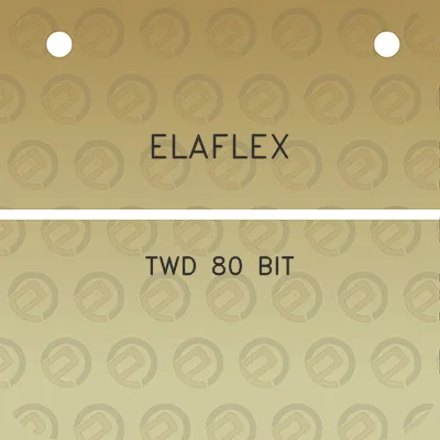 elaflex-twd-80-bit