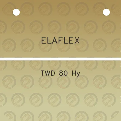 elaflex-twd-80-hy