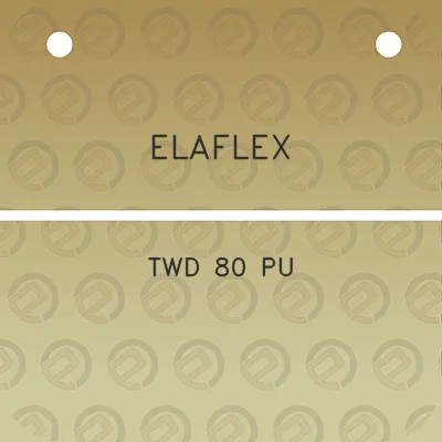 elaflex-twd-80-pu