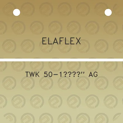 elaflex-twk-50-1a12-ag