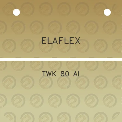 elaflex-twk-80-al