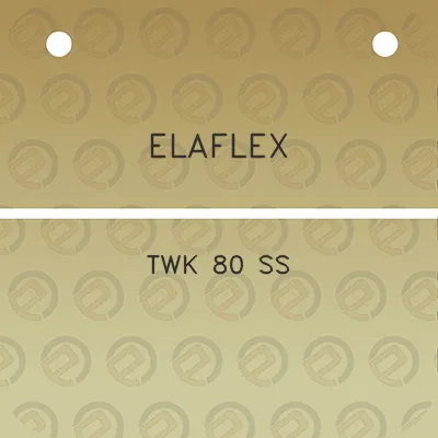 elaflex-twk-80-ss