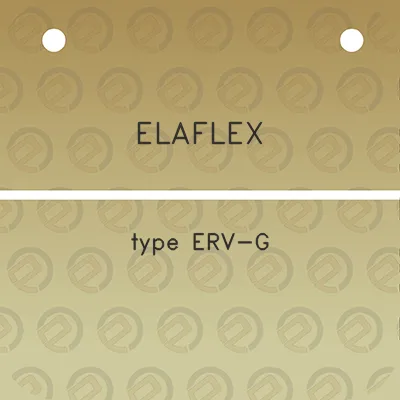 elaflex-type-erv-g