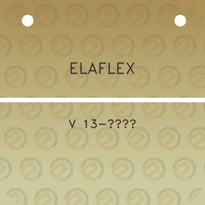 elaflex-v-13-a12