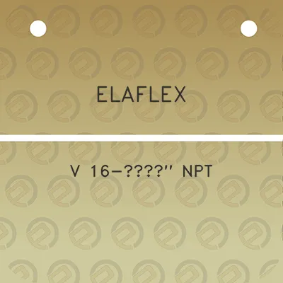 elaflex-v-16-a34-npt