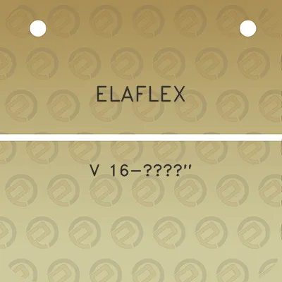 elaflex-v-16-a34