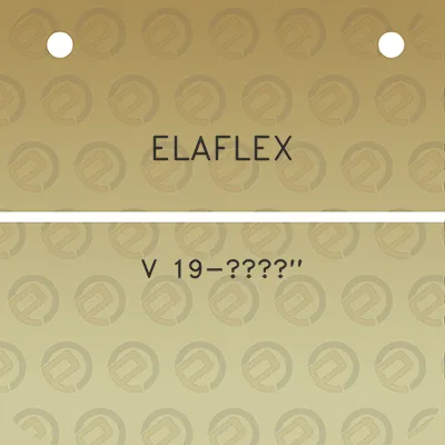 elaflex-v-19-a34