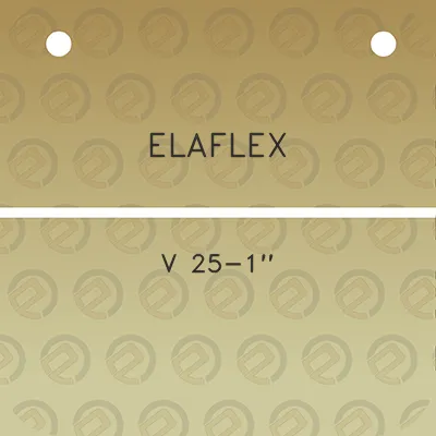 elaflex-v-25-1