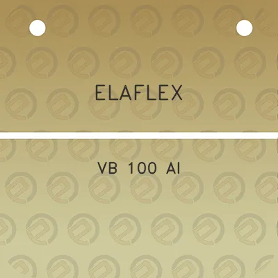 elaflex-vb-100-al