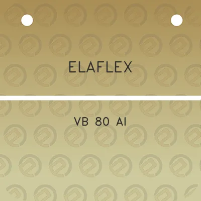 elaflex-vb-80-al