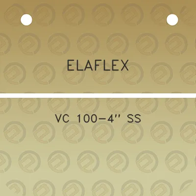 elaflex-vc-100-4-ss