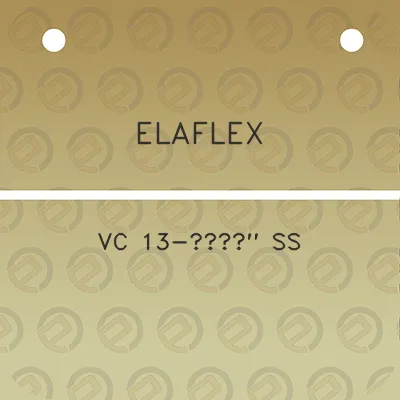 elaflex-vc-13-a12-ss