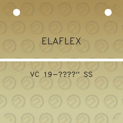 elaflex-vc-19-a34-ss