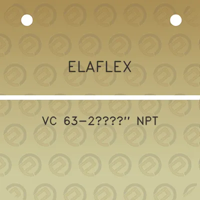 elaflex-vc-63-2a12-npt