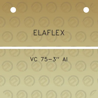 elaflex-vc-75-3-al