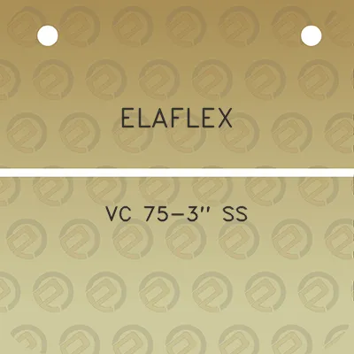 elaflex-vc-75-3-ss