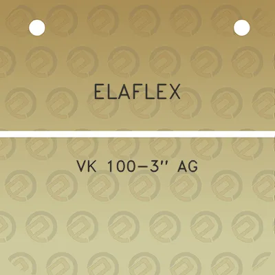 elaflex-vk-100-3-ag