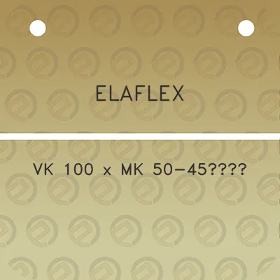 elaflex-vk-100-x-mk-50-45a