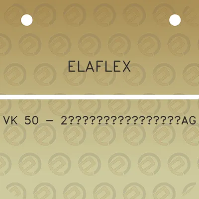 elaflex-vk-50-2atmatmag