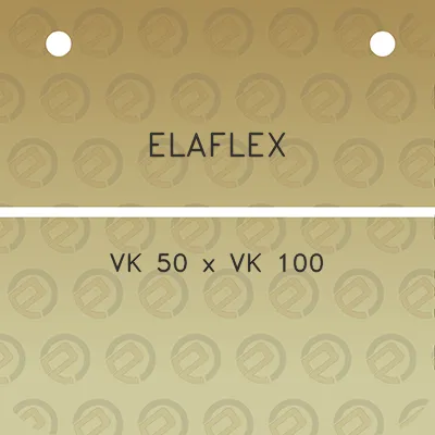 elaflex-vk-50-x-vk-100