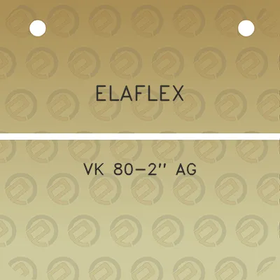 elaflex-vk-80-2-ag