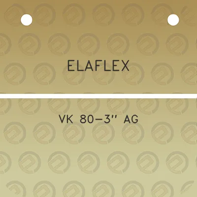 elaflex-vk-80-3-ag