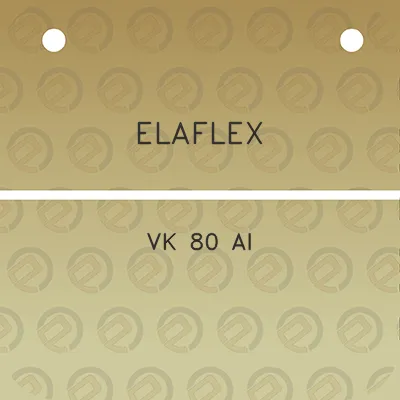 elaflex-vk-80-ai