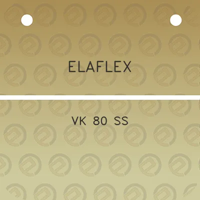 elaflex-vk-80-ss