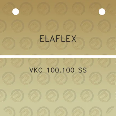 elaflex-vkc-100100-ss