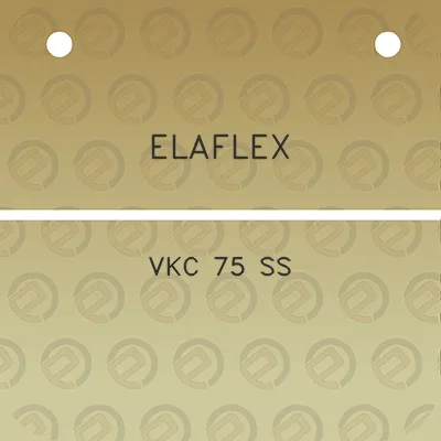 elaflex-vkc-75-ss