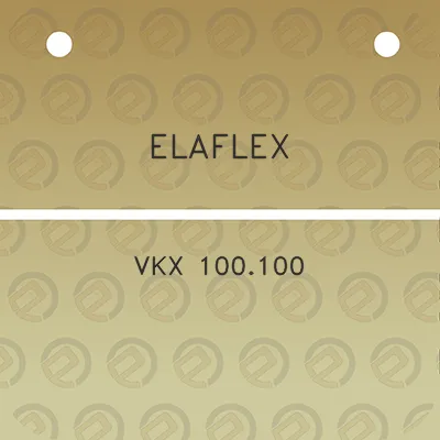 elaflex-vkx-100100