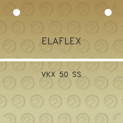 elaflex-vkx-50-ss