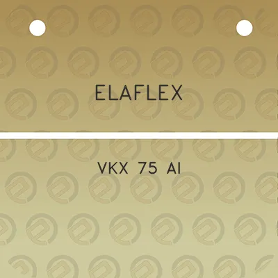 elaflex-vkx-75-ai