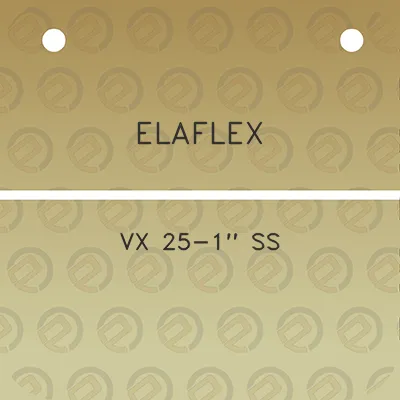 elaflex-vx-25-1-ss