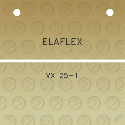 elaflex-vx-25-1