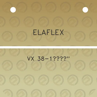 elaflex-vx-38-1a12