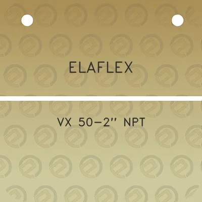 elaflex-vx-50-2-npt