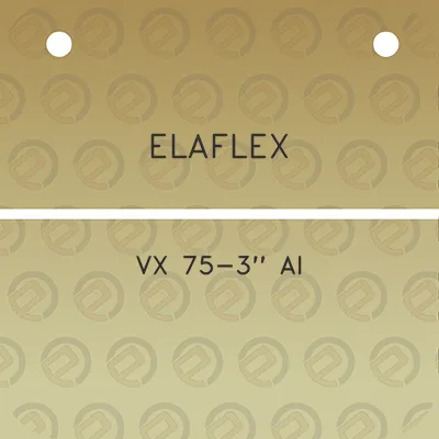 elaflex-vx-75-3-al