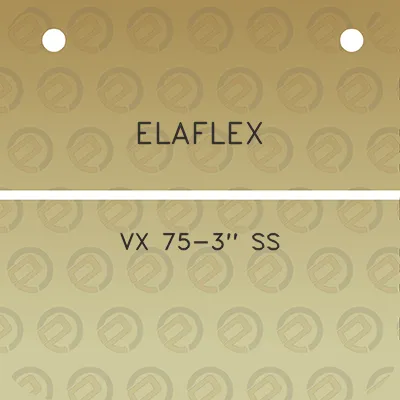 elaflex-vx-75-3-ss