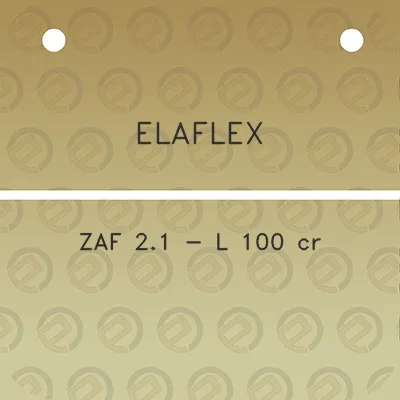 elaflex-zaf-21-l-100-cr