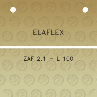 elaflex-zaf-21-l-100