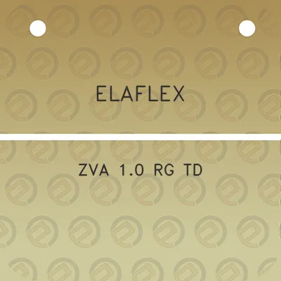 elaflex-zva-10-rg-td