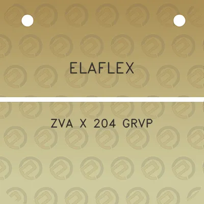 elaflex-zva-x-204-grvp